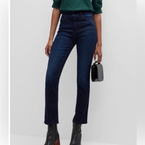 MOTHER Denim - Mother The Mid-Rise Dazzler Ankle Jean in Now or Never Wash Size 28